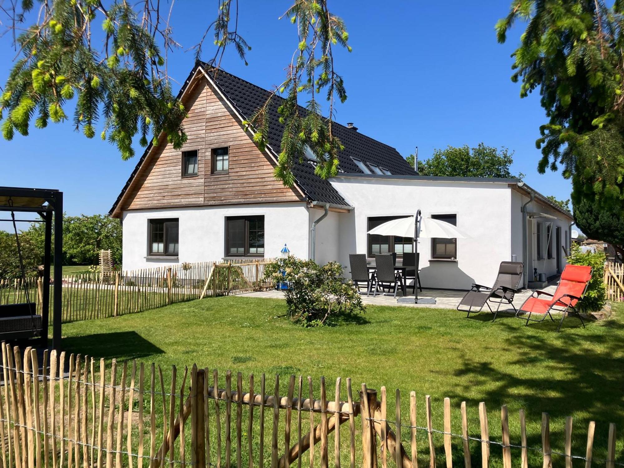 Sundhagen-Niederhof Grosse 4 Sterne Ferienwohnung Beim Boddenstrand מראה חיצוני תמונה